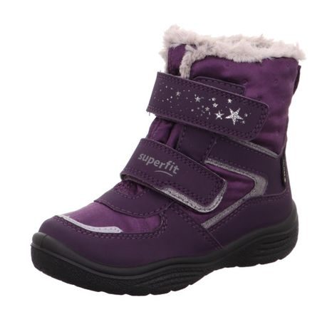 Dievčenské zimné topánky CRYSTAL GTX, Superfit, 1-009098-8500, fialová