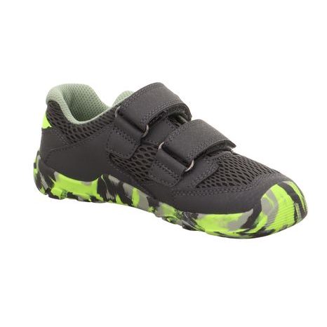 DETSKÁ CELOROČNÁ OBUV BAREFIT TRACE, SUPERFIT, 1-006036-2000, SIVÁ