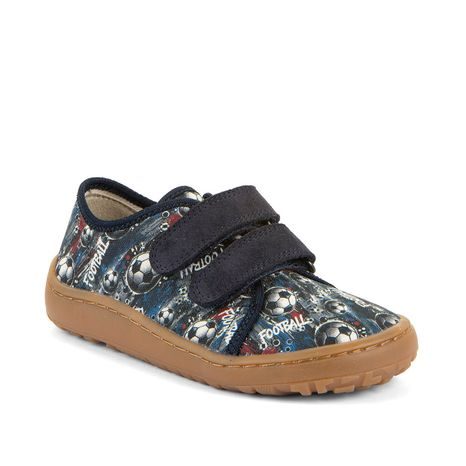 CHLAPČENSKÉ PLÁTENÉ BAREFOOT TENISKY CANVAS BLUE+ FRODDO G1700440-29