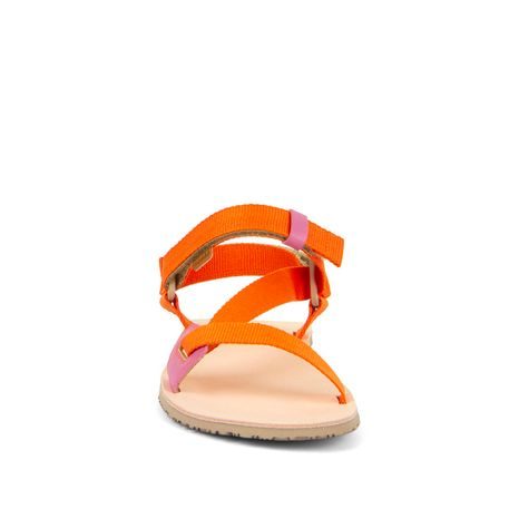 DIEVČENSKÉ BAREFOOT SANDÁLE FLEXY STRAPS ORANGE FRODDO G3150284-5 ORANGE
