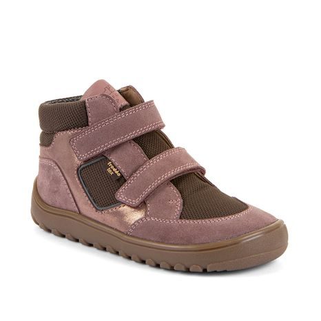 DIEVČENSKÉ CELOROČNÉ ČLENKOVÉ BAREFOOT TOPÁNKY UP HILL TEX DARK PINK FRODDO G3110281-9