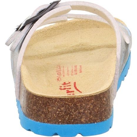 CHLAPECKÉ KORKOVÉ PANTOFLE SUPERFIT FOOTBAD BLACK/MULTICOLORED 1-800111-0060