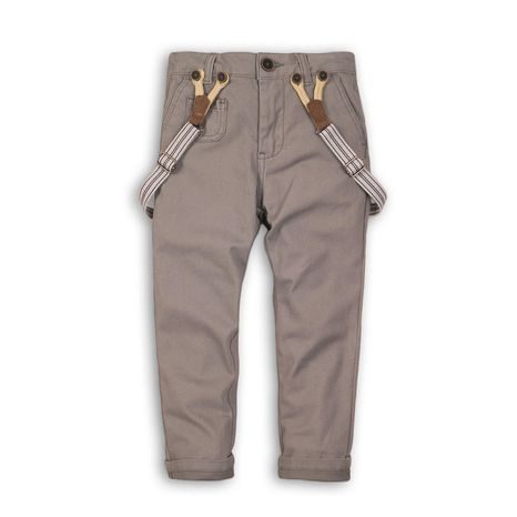 Nohavice chlapčenské s trakmi, Minoti, GENT 5, šedá