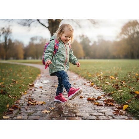 LÁNYOK EGÉSZ SZEZONRA SZÓLÓ CIPŐ SPORT7 MINI, SUPERFIT,1-006203-5000, PIROS