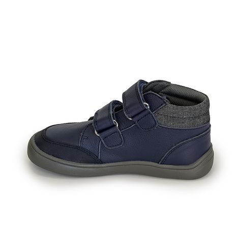 CHLAPČENSKÁ CELOROČNÁ OBUV BAREFOOT ATLAS NAVY, PROTETIKA, MODRÁ