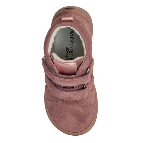 DÍVČÍ CELOROČNÍ BOTY BAREFOOT DARTA OLD PINK, PROTETIKA, RŮŽOVÁ