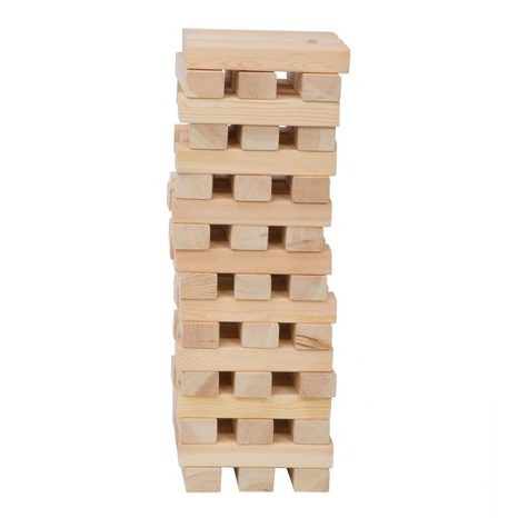 Jenga dřevěná gigantická 54 ks, Wiky, W012195