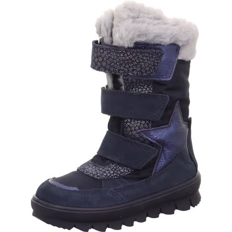 DÍVČÍ ZIMNÍ BOTY FLAVIA BLUE/GREY GTX SUPERFIT 1-000226-8020
