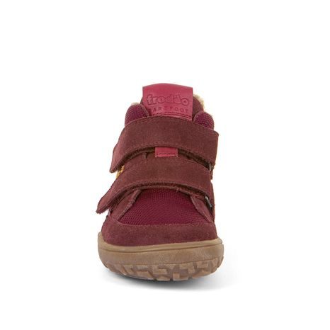 PANTOFI DE IARNĂ PENTRU FETE TEX WOOL BORDEAUX, FRODDO, G3110254-4W, ROȘU