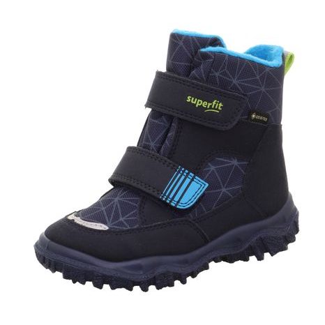 Detské zimné topánky HUSKY Blue/Turguoise Gore-Tex, Superfit, 1-006080-8010, tyrkysová