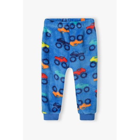 CHLAPČENSKÉ FLÍSOVÉ PYŽAMO, MINOTI, 15PJ 13, MODRÉ