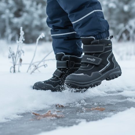 ZIMNÍ BOTY SNOWCAT GTX, SUPERFIT, 1-000024-0000, ŠEDÁ