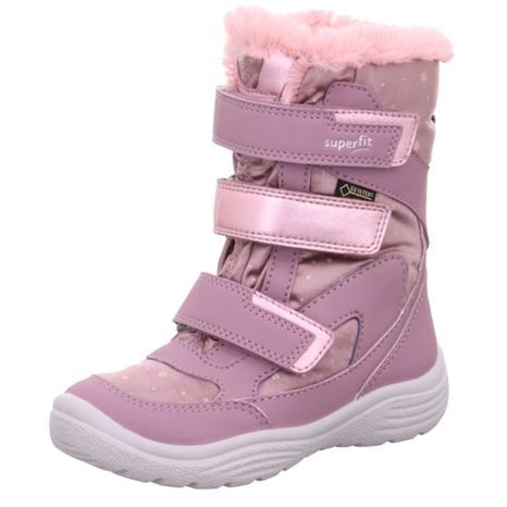 Dívčí zimní boty CRYSTAL GTX, Superfit, 1-009090-8500, fialová 