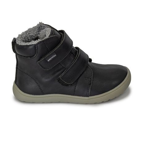 Chlapecké zimní barefoot boty DARYK BLACK, PRO-tex, Protetika, černá