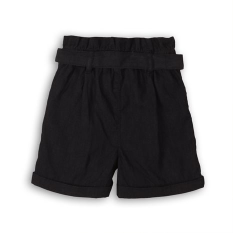 PANTALONI SCURȚI PENTRU FETE, MINOTI, NAUTICAL 1, ALBASTRU ÎNCHIS