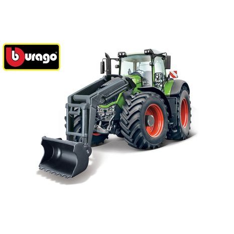 Bburago Tractor agricol Fendt 1050 Vario cu cupă frontală, W012161