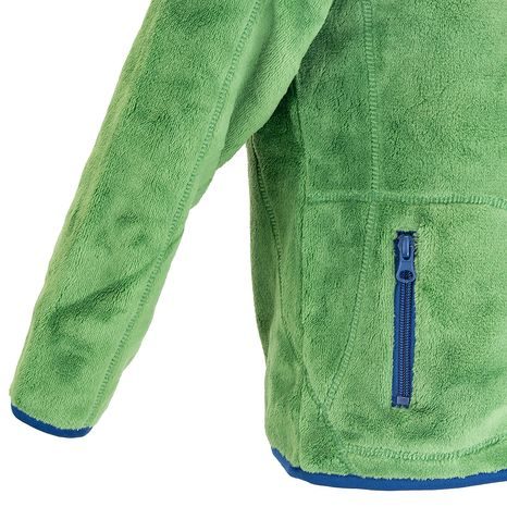 MIKINA DĚTSKÁ CHLUPATÁ SE STOJÁČKEM, PIDILIDI, PD1139-19, ZELENÁ