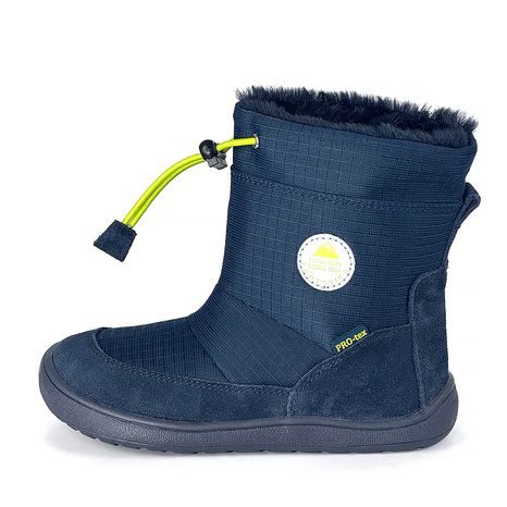 CHLAPECKÉ ZIMNÍ BAREFOOT BOTY PRO-TEX PROTETIKA - HEIKO NAVY