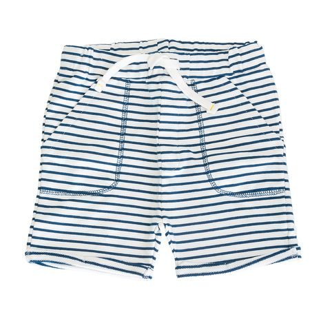 SET PENTRU BĂIEȚI - TRICOU ȘI PANTALONI SCURȚI, MINOTI, SUMMER 3, ALBASTRU