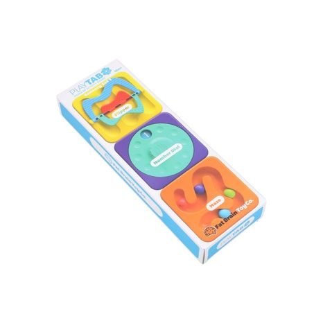TŘI INTERAKTIVNÍ MAGNETICKÉ ČTVERCE FAT BRAIN PLAYTAB TILE SET 1