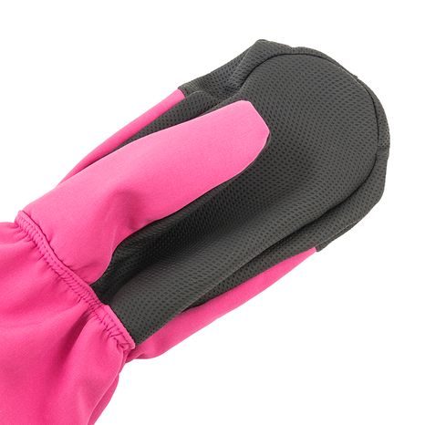 DIEVČENSKÉ SOFTSHELLOVÉ RUKAVICE, PIDILIDI, PD1128-03, RUŽOVÁ