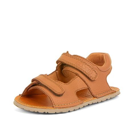SANDALE BAREFOOT PENTRU BĂIEȚI FLEXI MINI COGNAC FRODDO G3150270-2