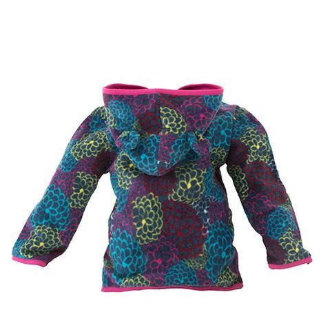 MIKINA MICROFLEEZOVÁ S KAPUCÍ PROPÍNACÍ, PIDILIDI, PD1070-01, HOLKA