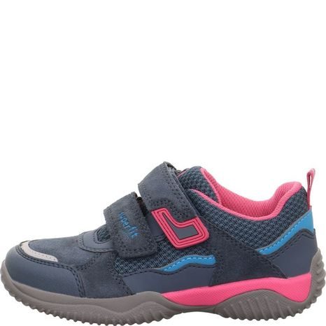 DIEVČENSKÉ TENISKY SUPERFIT STORM BLAU/PINK 1-006391-8010