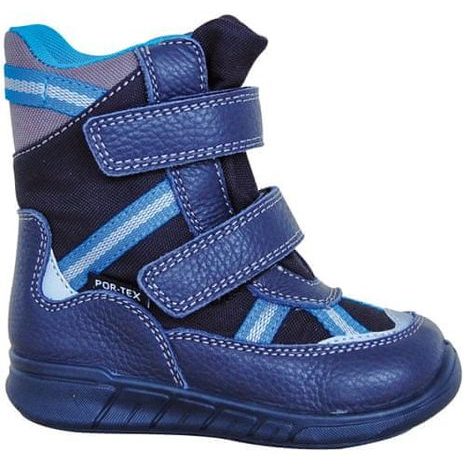 obuv chlapčenská zimná LARAN, Protetika, modrá