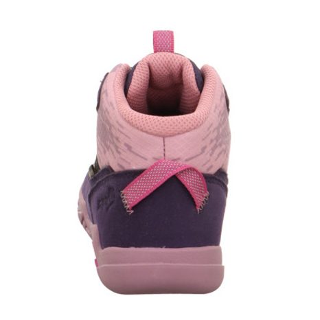 PANTOFI BAREFOOT PENTRU FETE, PENTRU TOT ANUL TRACE PURPLE/ PINK GTX SUPERFIT 1-006040-8500