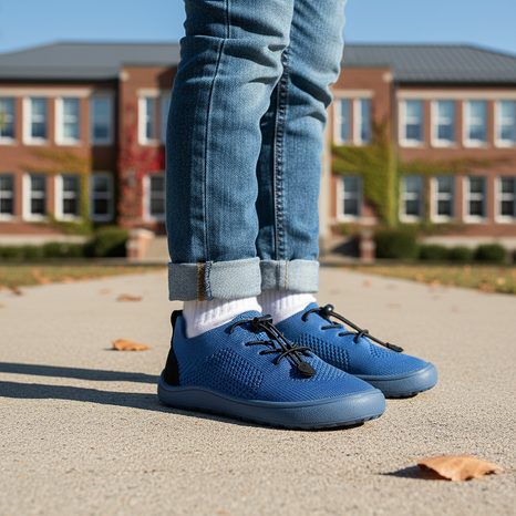 CHLAPČENSKÉ BAREFOOT TENISKY GAEL MARINE PROTETIKA MODRÉ