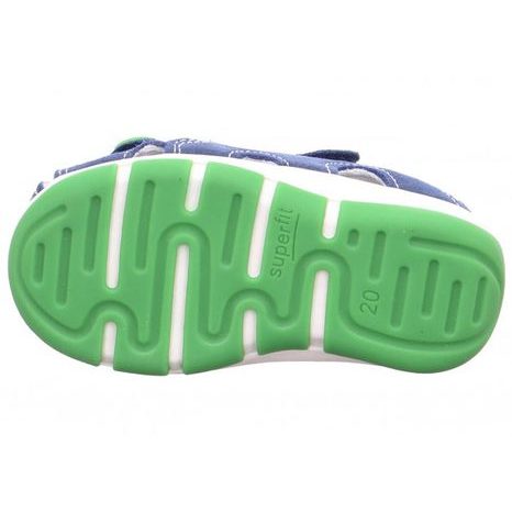 CHLAPECKÉ SANDÁLY FREDDY, SUPERFIT, 1-600140-8010, ZELENÁ