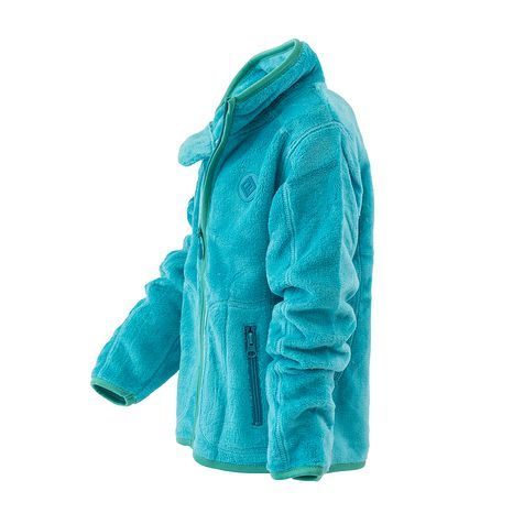 MIKINA DĚTSKÁ CHLUPATÁ SE STOJÁČKEM, PIDILIDI, PD1114-15, TYRKYSOVÁ