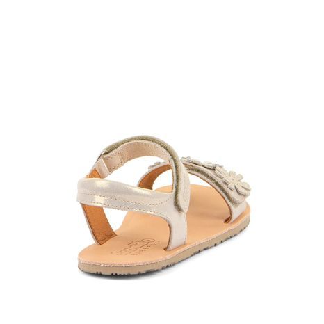DIEVČENSKÉ BAREFOOT SANDÁLE FLEXY FLOWERS GOLD SHINE FRODDO G3150289
