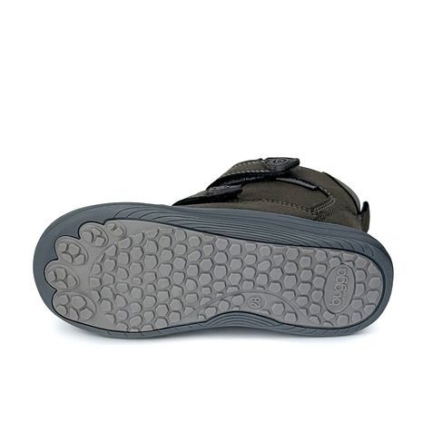 DĚTSKÉ CELOROČNÍ BAREFOOT BOTY BUGGA KIVO DARK BROWN B00199-23