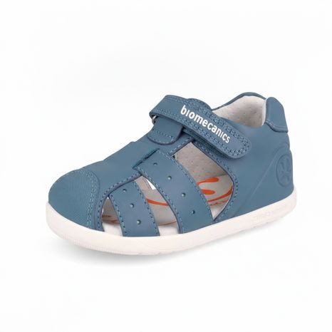 CHLAPČENSKÉ BAREFOOT SANDÁLE BASICA INDIGO BIOMECANICS 262164-A631