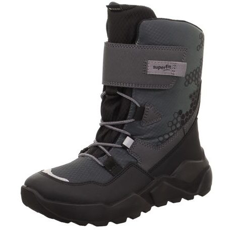 Detské zimné topánky ROCKET Black/Gray Gore-Tex, Superfit , 1-000409-0000, čierna