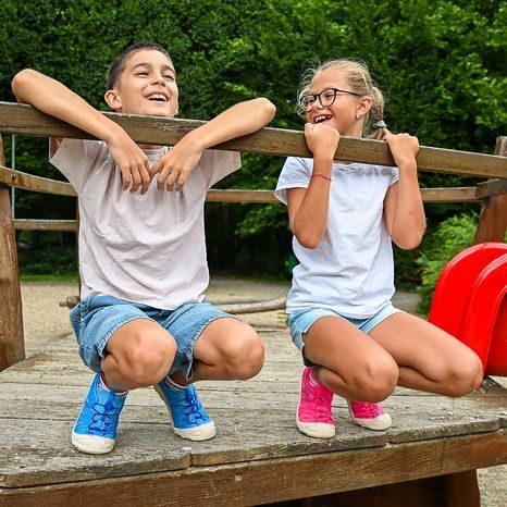 CHLAPECKÉ LETNÍ TENISKY BUGGA VENTO BLUE - MODRÉ