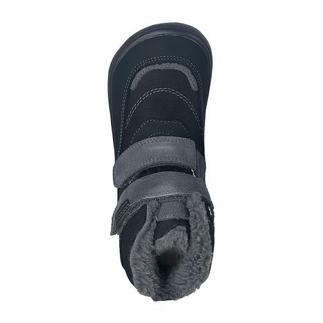 DĚTSKÉ ZIMNÍ BAREFOOT BOTY PRO-TEX PROTETIKA - NUT BLACK