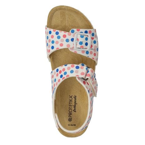 DĚTSKÉ ORTOPEDICKÉ SANDÁLY LIFESTYLE T97/13, PROTETIKA, BÍLÁ