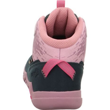 DÍVČÍ CELOROČNÍ OBUV  SUPERFIT BAREFIT TRACE GTX GREEN/ROSE 1-006040-7010