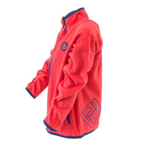 DĚTSKÁ MIKINA PROPÍNACÍ FLEEZOVÁ, PIDILIDI, PDS1119-08, ČERVENÁ