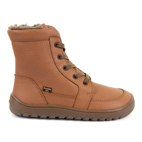 DETSKÉ ZIMNÉ BAREFOOT TOPÁNKY UP TEX CORE COGNAC FRODDO G3160260-2