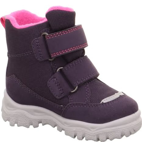 DIEVČENSKÉ ZIMNÉ TOPÁNKY HUSKY1 PURPLE/PINK SUPERFIT 1-006047-8500