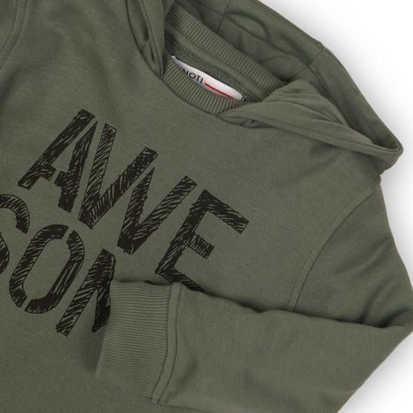 HANORAC PENTRU BĂIEȚI, MINOTI, TB FLEECE HOODY 4, KAKI