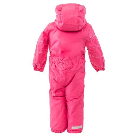 OVERAL ZIMNÍ DÍVČÍ S KOŽÍŠKEM, PIDILIDI, PD1131-03, RŮŽOVÁ