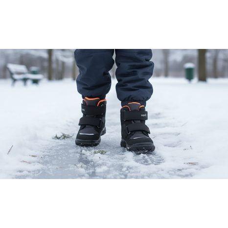 GHETE DE IARNĂ PENTRU COPII HUSKY1 GTX, SUPERFIT, 1-000047-0010, PORTOCALIU