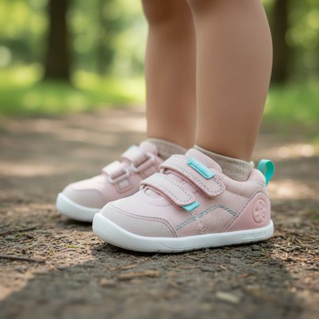 TENISI BAREFOOT DIN PÂNZĂ PENTRU FETE LONA BASICA ROSA BIOMECANICS 262190-E032