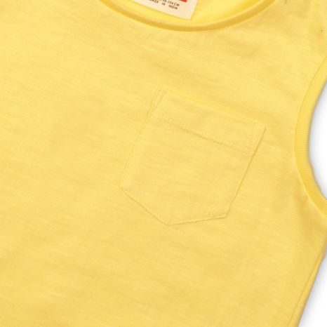 TANK TOP FIÚK, MINOTI, 1VEST 8, SÁRGA