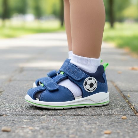 FIÚ SZANDÁL BOOMERANG BLUE/LIGHT GREEN SUPERFIT 1-000867-8000